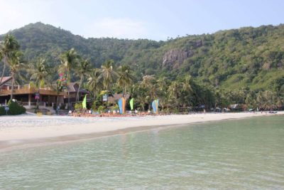 Traumstrand auf Koh Phangan Haad Rin Beach